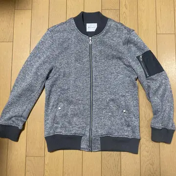 THE SHOP TK 그레이 집업 자켓