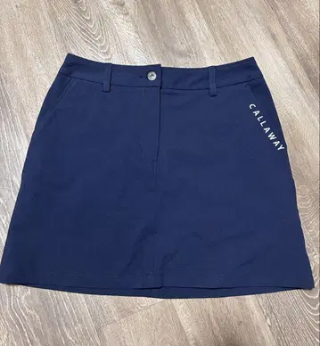 CALLAWAY 2WAY 스트레치 피케 스커트 네이비
