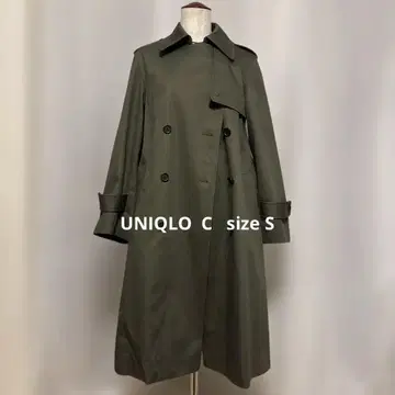 UNIQLO C 트렌치코트 올리브 그린 S
