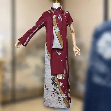 기모노 리메이크 드레스