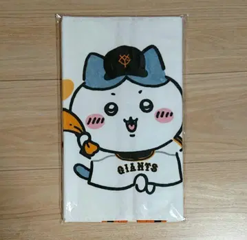 치이카와 x 요미우리 자이언츠 부드러운 페이스 타월 하치와레