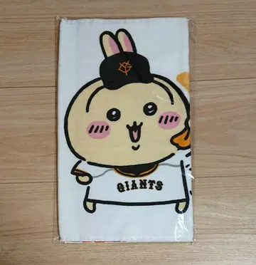 치이카와 x 요미우리 자이언츠 말랑 페이스 타월 토끼