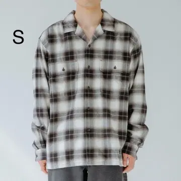 UNIQLO JW 브러쉬드 코튼 오버 사이즈 셔츠 S NATURAL