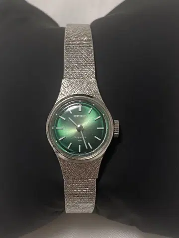 세이코 SEIKO 11-0710 수동 와인딩 시계 여성용 작동