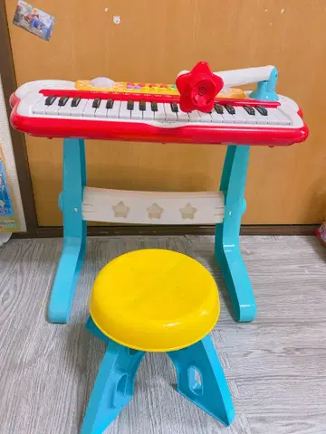 호빵맨 키보드 세트 의자 포함