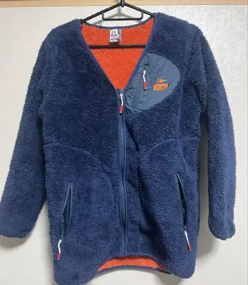 CHUMS 참스 플리스 자켓 보아 자켓 M 사이즈 네이비