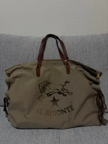 IL BISONTE 숄더백 베이지