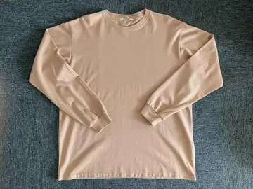 AURALEE 베이지 긴팔 티셔츠 사이즈 3