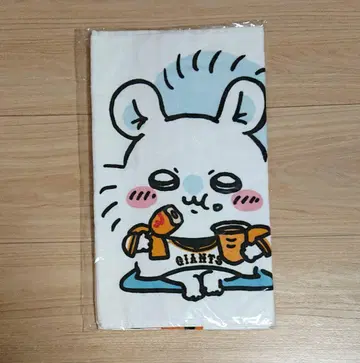 치이카와 (먼작귀) x 요미우리 자이언츠 부드러운 페이스 타월 모몽가