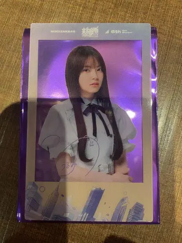 노기자카46 모리히라 레이신 신참자 폴라로이드풍 클리어 카드