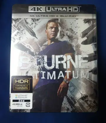 본 얼티메이텀 4K ULTRA HD 미개봉 새상품