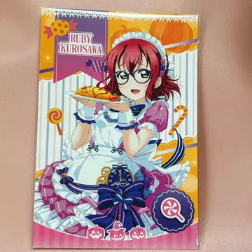 Aqours 쿠로사와 루비 할로윈 엽서