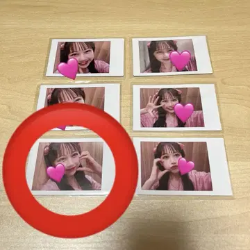 후르츠 지퍼 마츠모토 카렌 코라존 폴라로이드 6장 세트 컴프