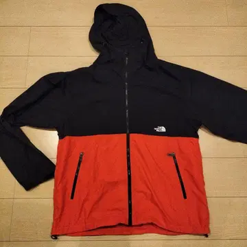 THE NORTH FACE 나일론 자켓 XL 블랙/빨간색