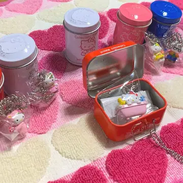 초레어 헬로키티 컬렉터즈 마스코트 캔
