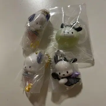 포차코 표시 액세서리 스윙 마스코트 4개 세트