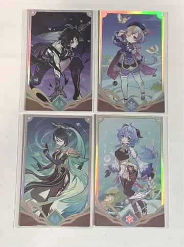 원신 한국 카페 소운, 감우, 칠칠이 포토 카드