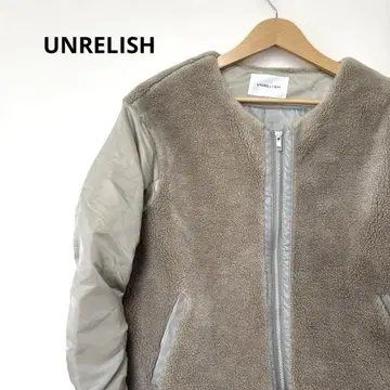UNRELISH 보아 자켓 숏 기장 M 사이즈