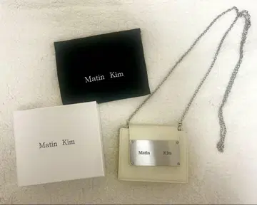 마틴 킴 체인 미니 숄더백