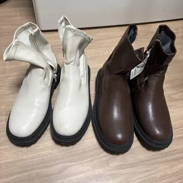 GU 울트라 스트레치 볼륨 밑창 숏부츠 2족 세트 M