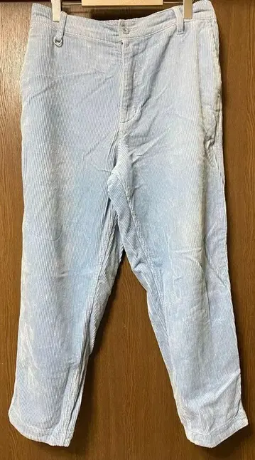 HUF 라이트 블루 코듀로이 팬츠