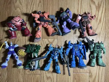 기동전사 건담 웨더링 & 라이트 피규어 9체 세트