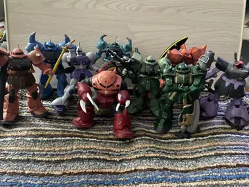 기동전사 건담 웨더링 & 라이트 피규어 9체 세트