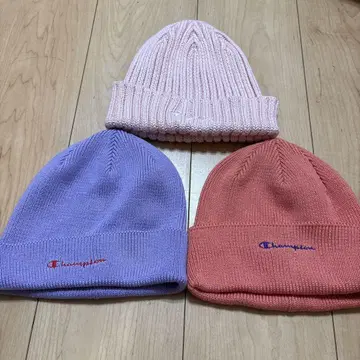 Champion 니트 모자 3세트