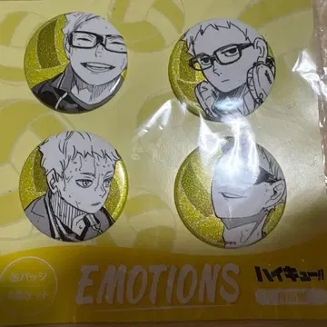 하이큐 emotions 츠키시마 캔뱃지