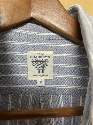 THE SHARKEY'S GALLERY 긴팔 스트라이프 셔츠