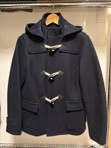 풀카운트 탈부착 후드 부착 더플 코트