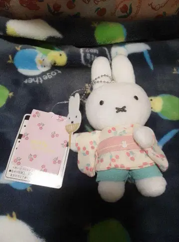 미피 zakka 페스타 유카타 (체리) 봉제 인형 마스코트 새상품