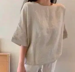 블라우스 베이지