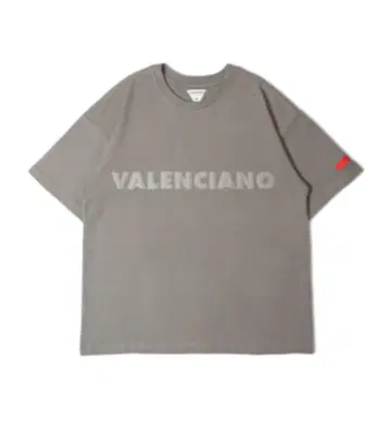 valenciano BIG LOGO TEE 차콜 L 새상품