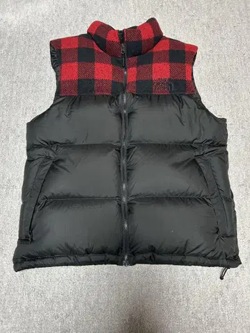 THE NORTH FACE 눕시 다운 베스트 XXL 블랙 레드