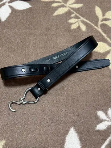 [컨디션 최상] Tory Leather 후크 버클 벨트 34inch