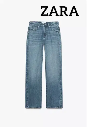 ZARA 36 JEANS Z.03 레귤러 핏 하이웨스트 데님