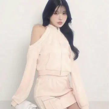 Darich 오픈 숄더 저지 셋업 PNK 다리치 FL