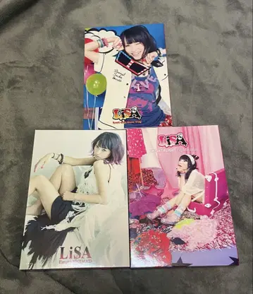 LiSA DVD 3개 세트 특전 포함