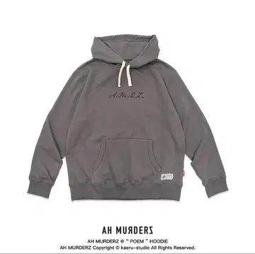 AH MURDERZ 'POEM' HOODIE