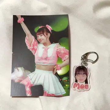 Pixel Ribbon 쿠로사키 모에 아크릴 키링 엽서 세트