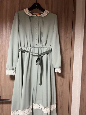 Flint 레이스 사용 마루카라 원피스