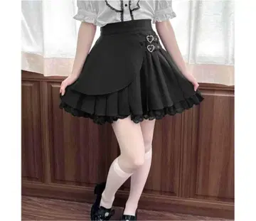 ROJITA 사이드 버클 플리츠 스커트 스커트