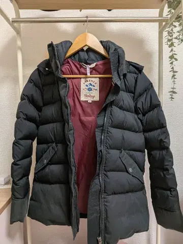 PYRENEX 블랙 다운 자켓 34