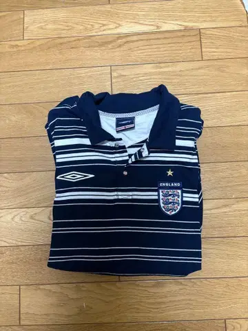 Umbro 잉글랜드 피케 셔츠 네이비
