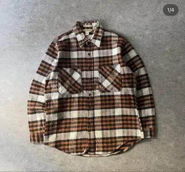 80's Bigmac StJohn'sBay heavy flannel