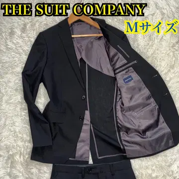 새상품급 THE SUIT COMPANY 블랙 스트라이프 M 사이즈