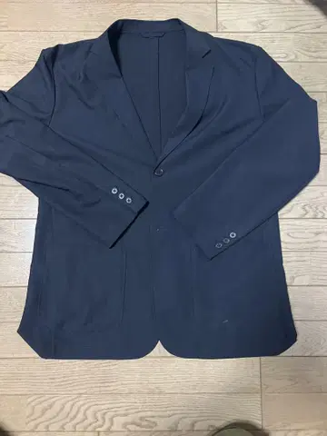 무인양품 테일러드 자켓 폴리에스테르 100% XL 사이즈 네이비