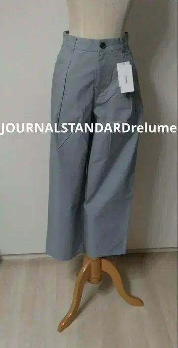택 포함 JOURNALSTANDARDrelume 코튼 치노 턱 커브 팬츠