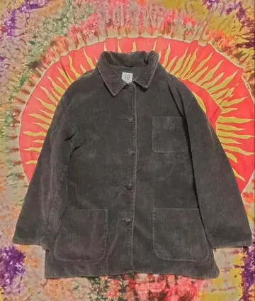 GAP 그레이 코듀로이 자켓 M 90s